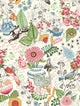 Whimsy Multicolor Fauna Wallpaper Bolt