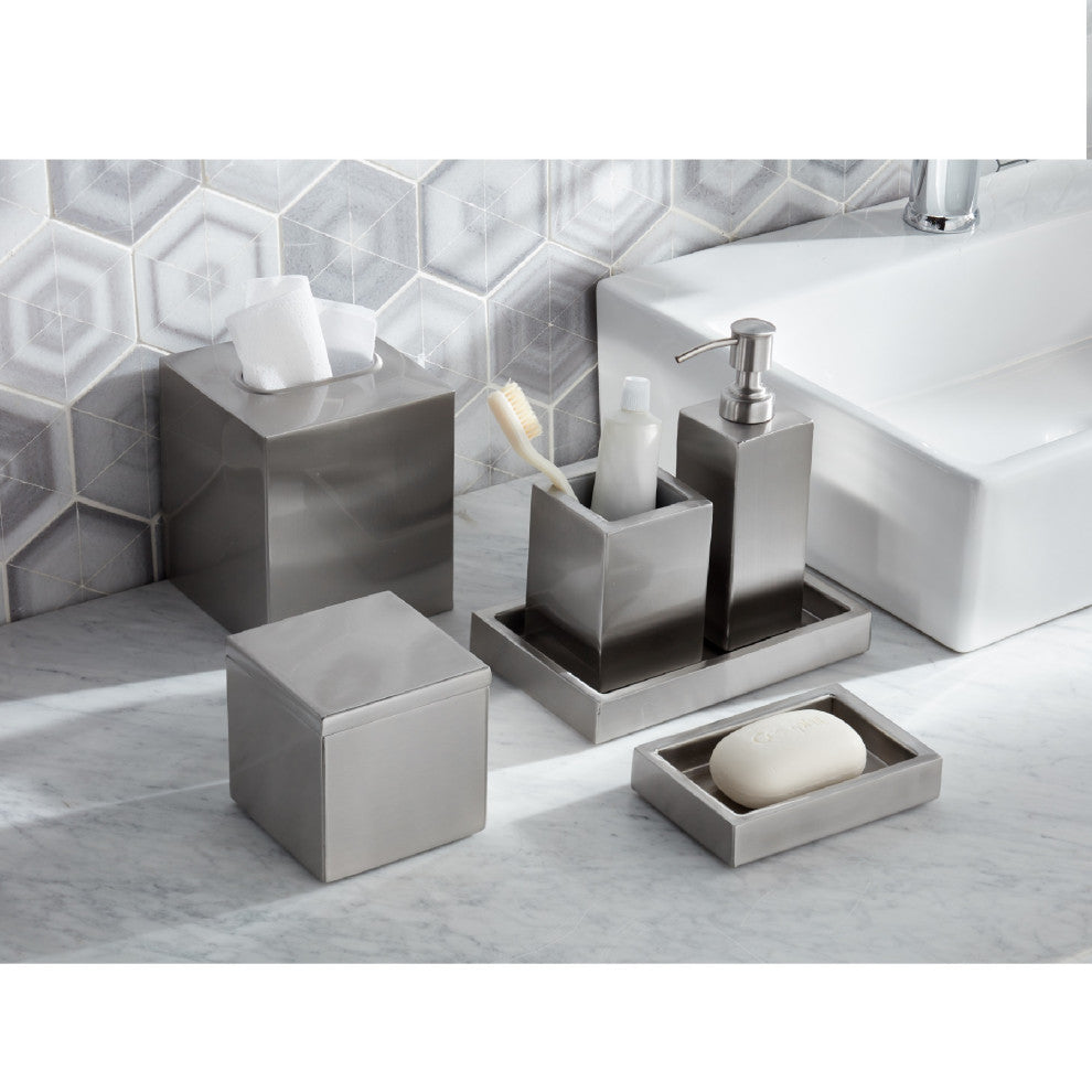 Modern Bath Satin, Soap Dish