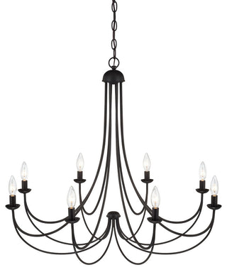 Quoizel MRN5008IB Eight Light Chandelier Mirren Imperial Bronze