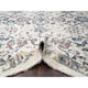 Ivory Mahal Design 100% Wool Hand Knotted Oriental Rug, 11'10"x17'8"