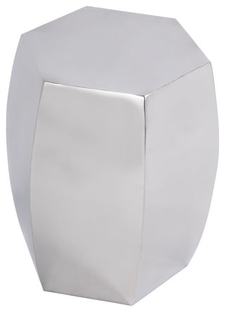 Carter Side Table, Silver