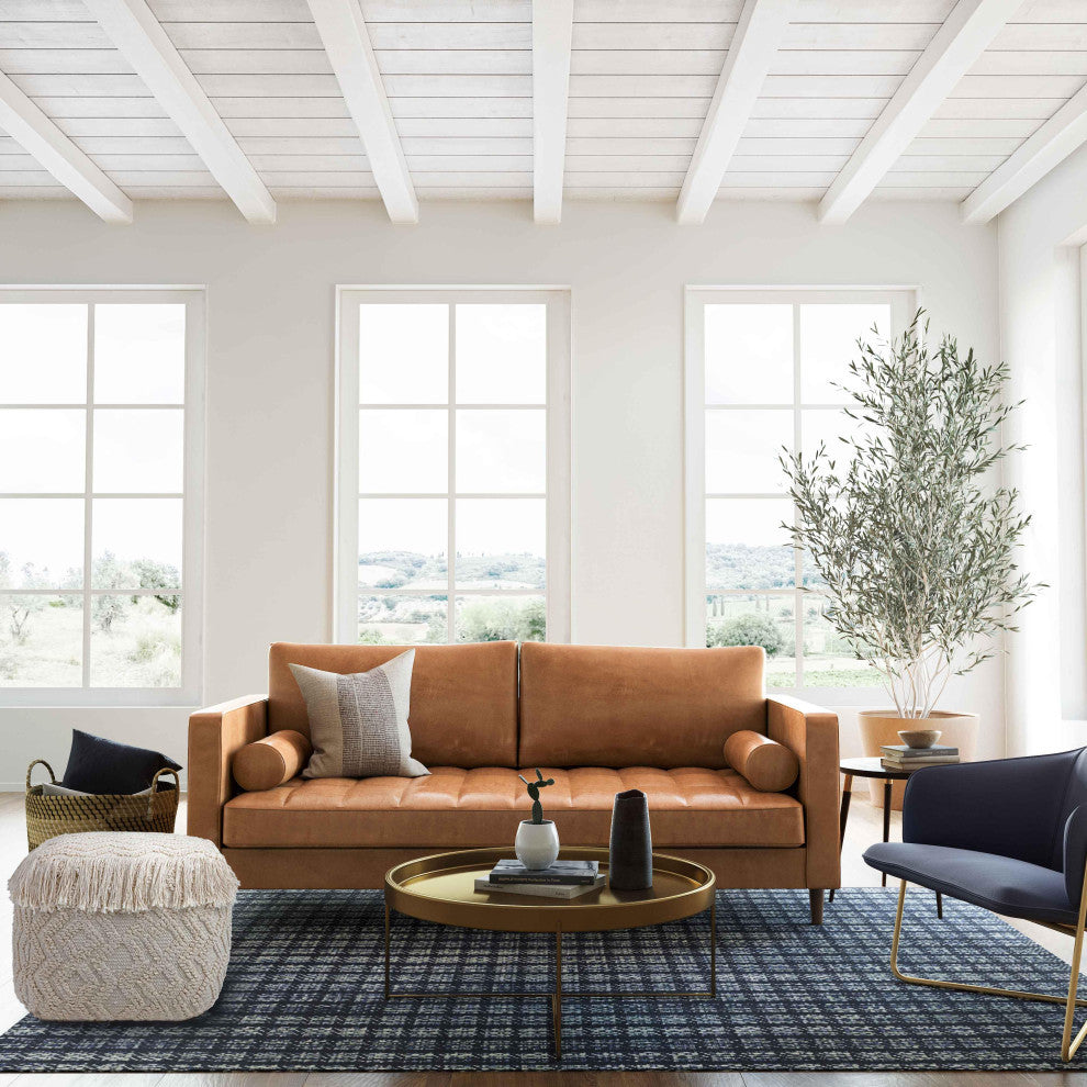 Cave Sofa 88" - Brown