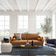 Cave Sofa 88" - Brown
