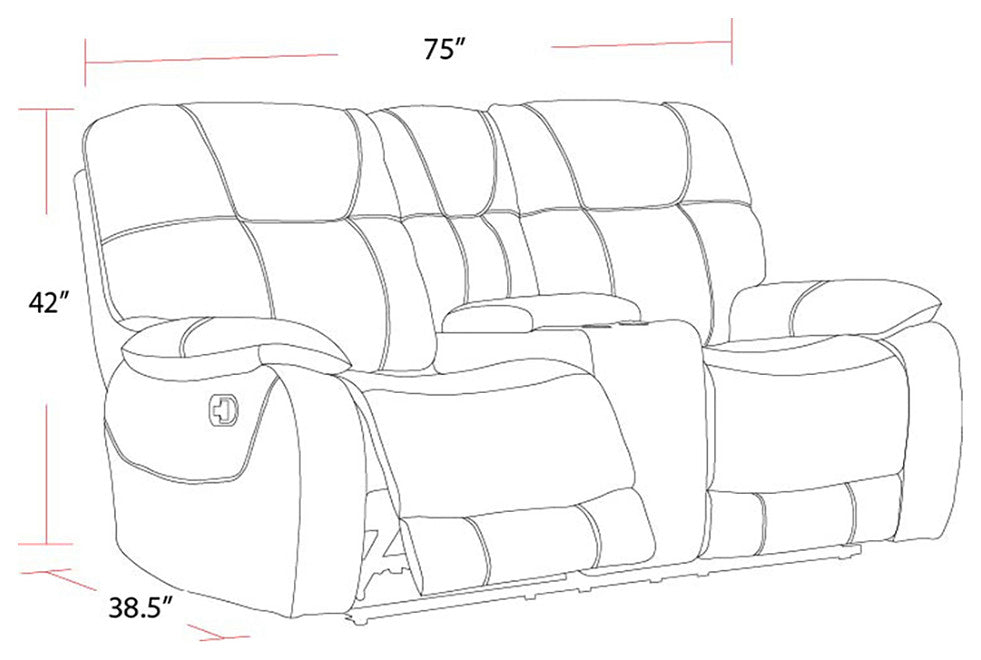 Cooper Shadow Natural Manual Reclining Sofa and Recliner