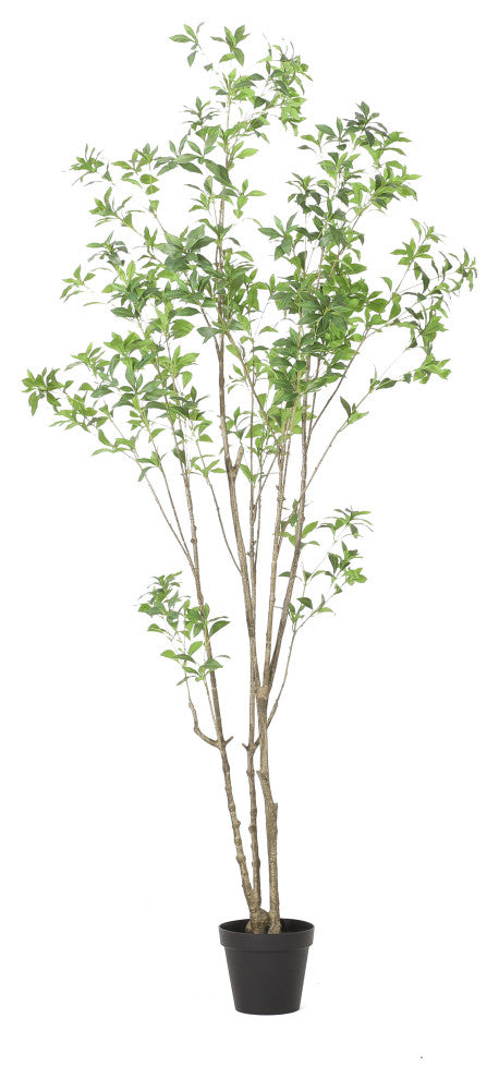 Purling Artificial Pieris Tree, Green, 47 Wx47 Dx94.5 H