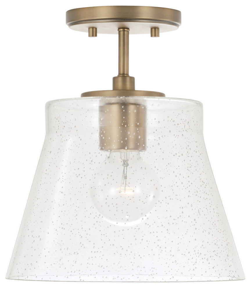 Capital Lighting, 346912AD, 10.5"Wx11"H 1-Light Small Pendant