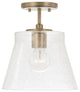 Capital Lighting, 346912AD, 10.5"Wx11"H 1-Light Small Pendant