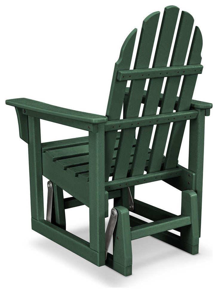 Cape Cod Adirondack Glider Chair, Rainforest Canopy