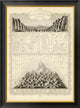 Waterfalls, Islands, Lakes, Rivers And Mountains, In The East, 1851, 25"x34"