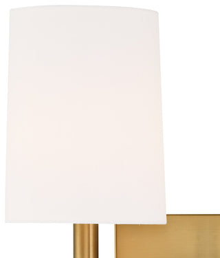 Bromley 2 Light Vibrant Gold Wall Mount