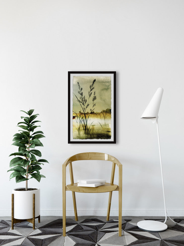 "Lake Breeze" Framed Painting Print, 8x12