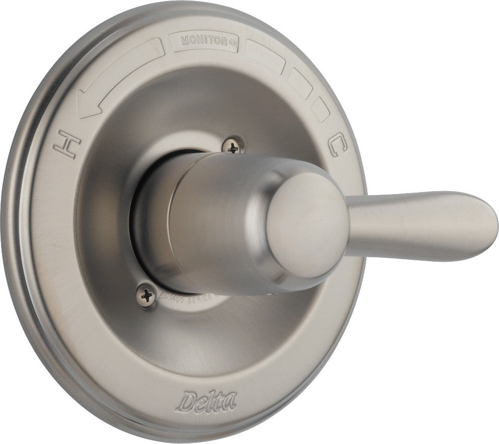 Delta Lahara Monitor 14 Series Valve Only Trim, Stainless, T14038-SS