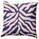 Animal Stripe Decorative Throw Pillow, Purple, 20"x20"
