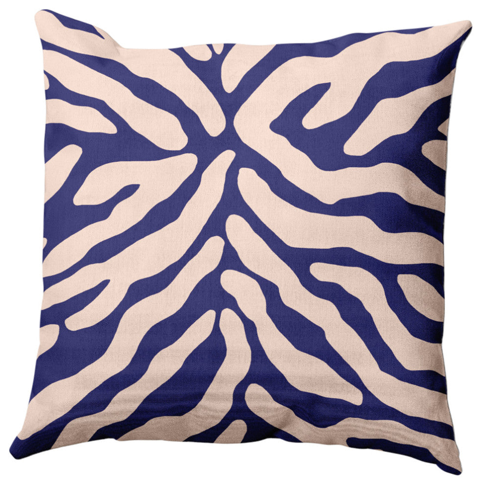 Animal Stripe Decorative Throw Pillow, Purple, 20"x20"