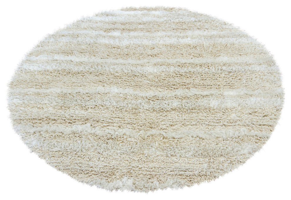 Kapaa Contemporary Area Rug, 7'9" Round