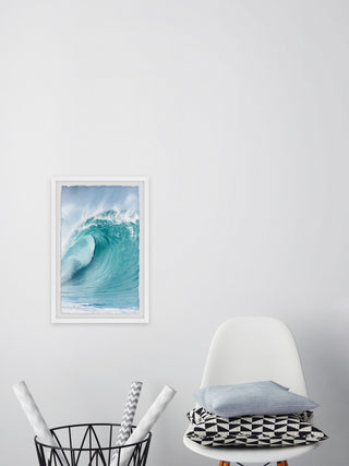 "Flow With It" Framed Painting Print, 16x24