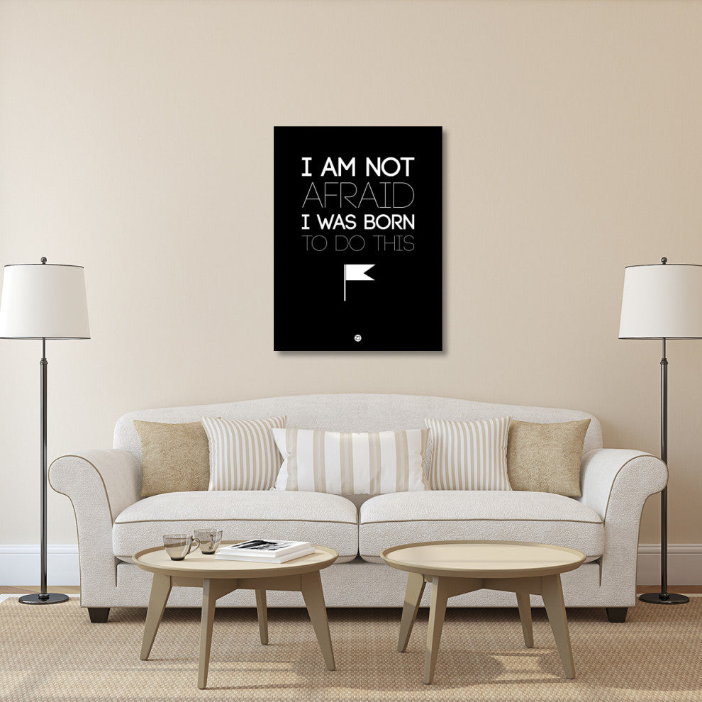 "I am Not Afraid Poster 1" Fine Art Print