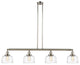 INNOVATIONS 214-PN-G713 4-Light Island Light Polished Nickel