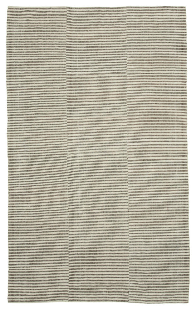 Rug N Carpet - Hand-knotted Oriental 6' 2'' x 10' 1'' Decorative Wool Kilim Rug
