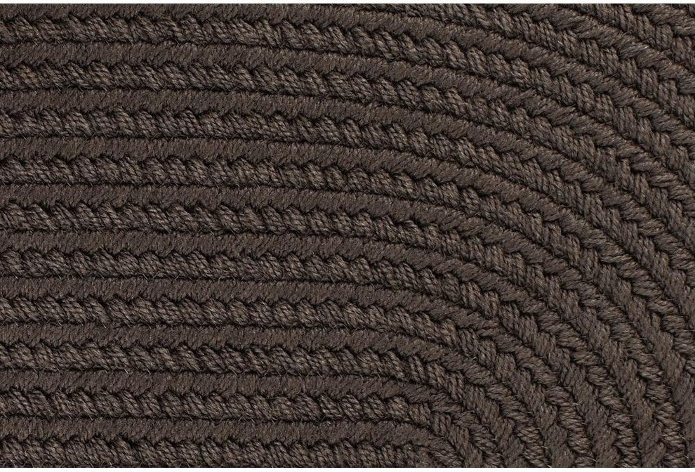WearEver Poly Rug, Brown Velvet, 10' Round