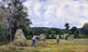 Camille Pissarro The Harvest at Montfoucault, Gallery Wrapped Canvas, 18"x27"