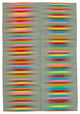 Rug N Carpet - Handmade Turkish 6' 8'' x 9' 8'' Unique Wool Kilim Rug