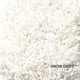 Serenade Indoor Shag Area Rug Carpet Collection, Snow Drift, 6x15