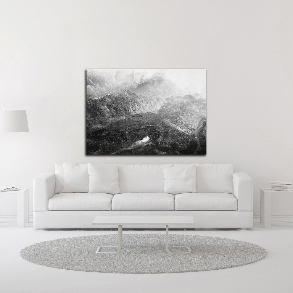 Black Motion by Design Fabrikken, Print on Canvas, 28"x20"