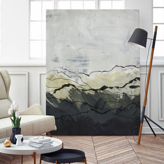 "Winter Mountains I" Fine Art Giant Canvas Print, 54"x72"