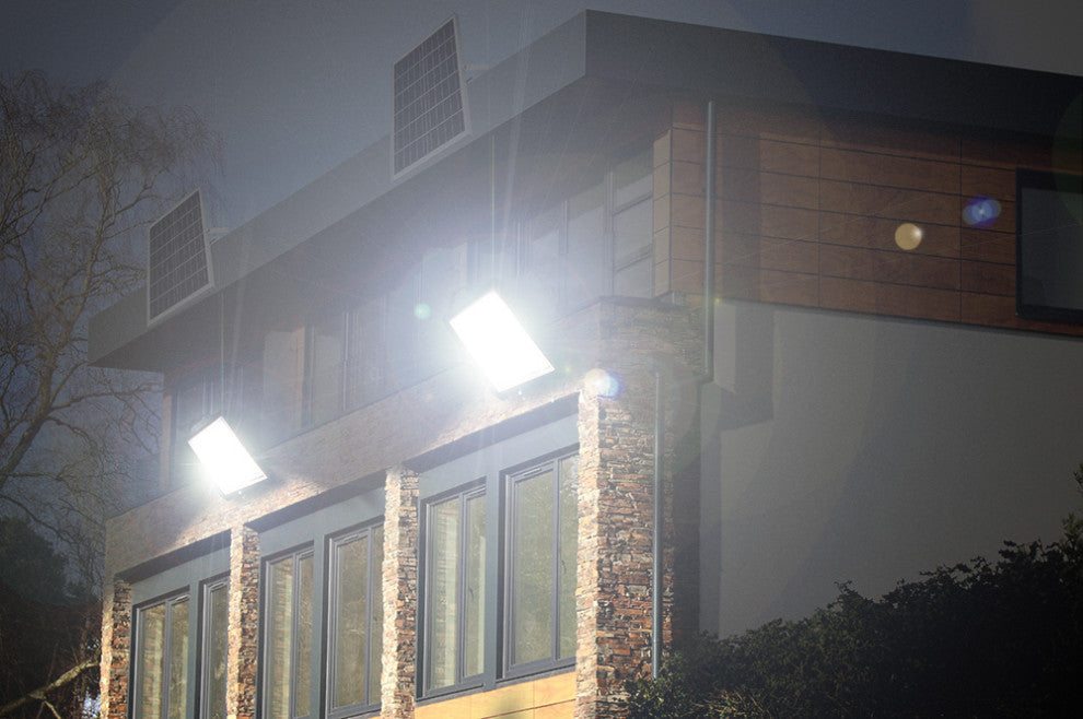 Outdoor Integrated LED Flood Light with 1080P Security WiFi IP Camera CCTV, 100w