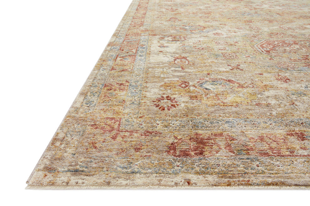 Loloi Gaia Gold / Taupe 2'-0" x 3'-0" Area Rug