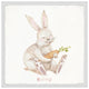"Bunny Loves Carrots" Framed Painting Print, 12x12