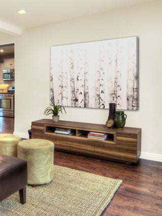 Birchwood Print on Canvas, 152x101 cm