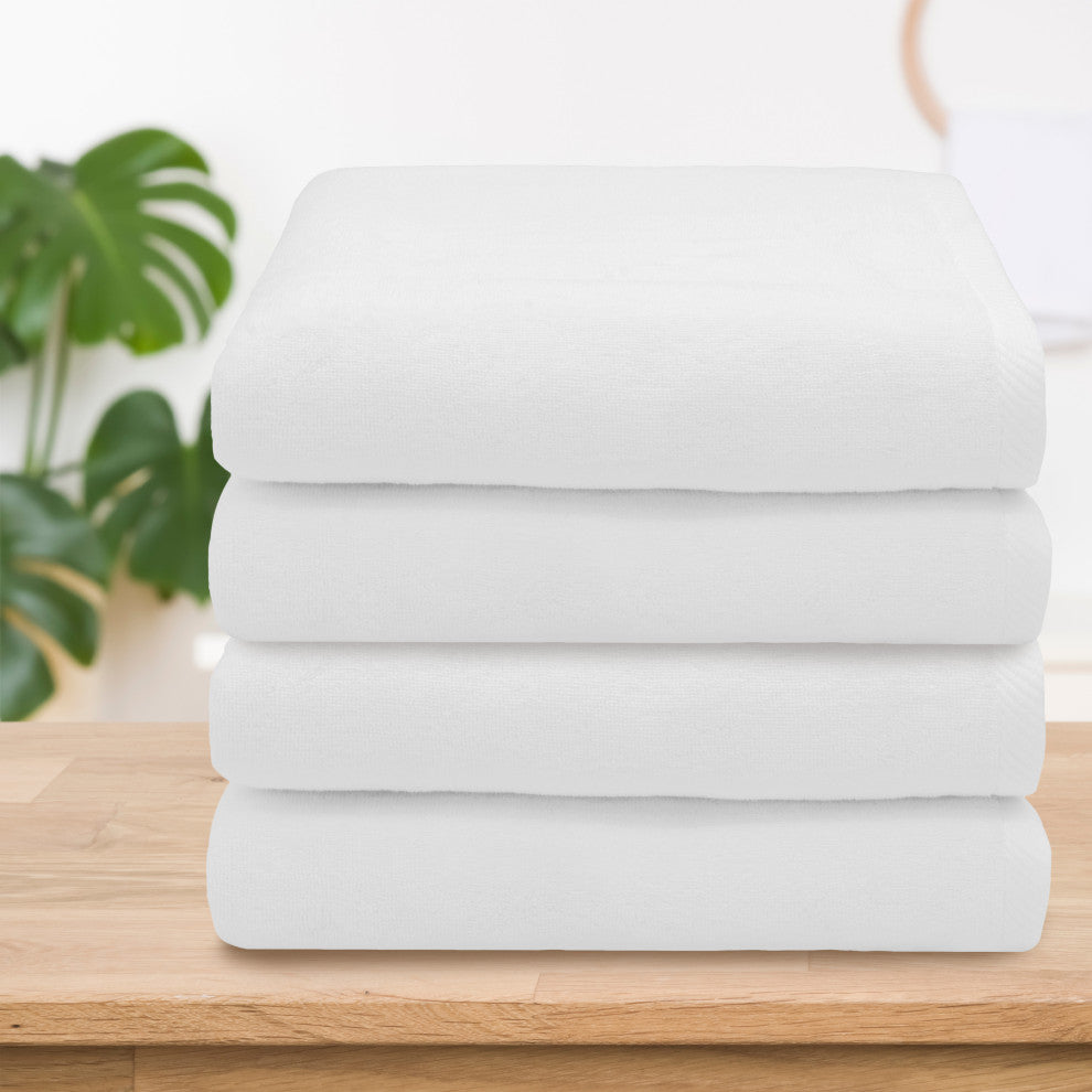 Linum Home Textiles 100% Turkish Cotton Ediree Bath Towels (Set of 4)