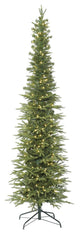 6.5' X 28" Bixley Pencil 300Led Wmwht