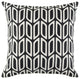 Surya Trudy Trud-7191 Black Pillow Shell With Down Insert 18"H X 18"W