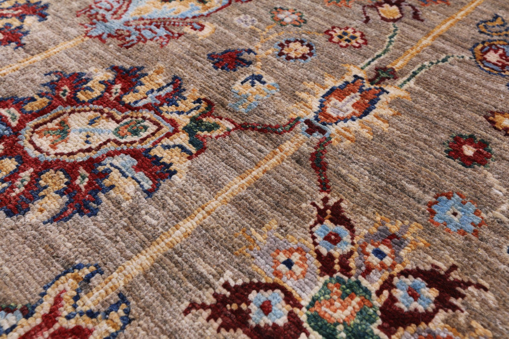 2' 7" X 4' 1" Persian Tabriz Handmade Wool Rug Q8371