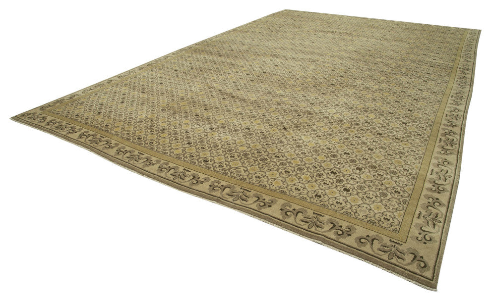 Rug N Carpet - Handwoven Oriental 11' 10" x 18' 1" Large Oushak Area Rug