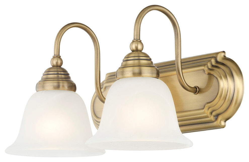 Belmont Bath Light, Antique Brass