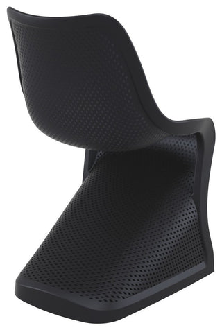 Compamia Bloom Outdoor Dining Chairs, Set of 2, Black