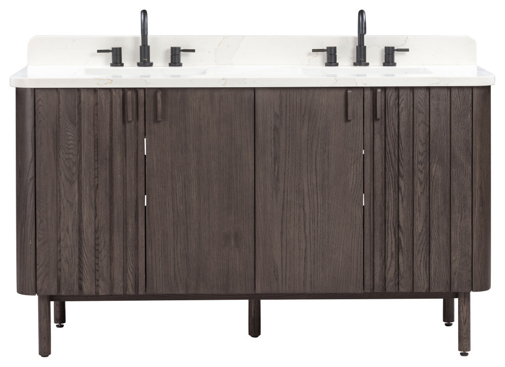 Blakely Vanity Combo Collection, Brown Oak, 61
