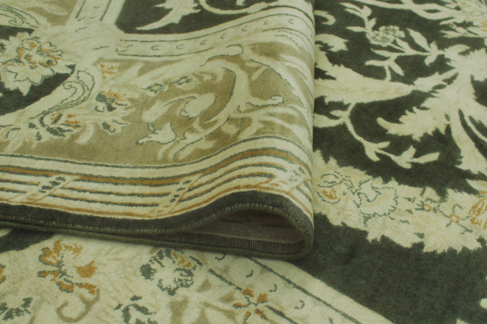 Pak-Persian Dakarai Charcoal/Beige Rug, 8'0x10'2