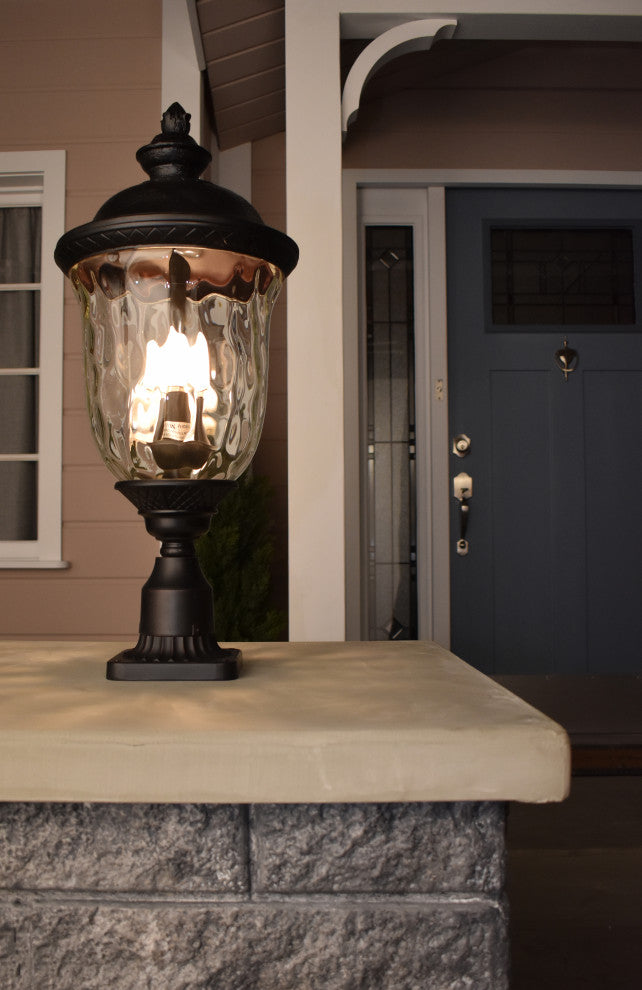 Maxim Carriage House DC 1-LT Outdoor Post Lantern Bronze - 3426WGOB