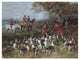 "Hunters and Hounds" Digital Paper Print by Heywood Hardy, 18"x14"