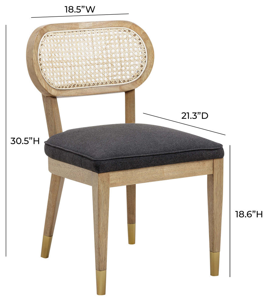 Cosette Dining Chair, Black