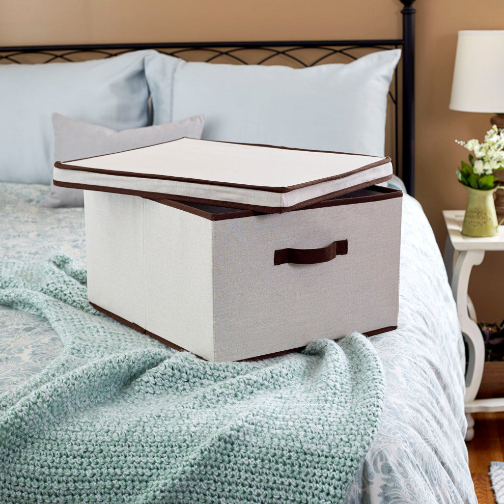 Large Storage Box With Lid