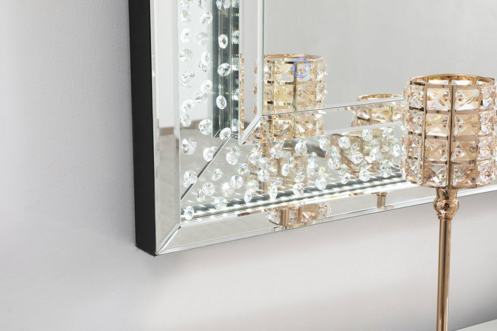 Rudy 36"x60" LED Crystal Mirror