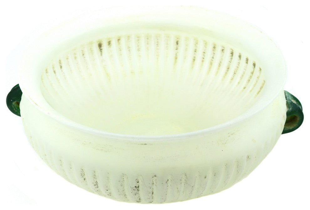 Murano Glass Imperial Scavo Centerpiece Bowl