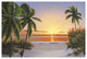 "Sunset Sail" Digital Paper Print by Diane Romanello, 38"x26"