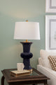 Vince Table Lamp - Navy Blue